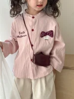 【80-150cm】 キノコ シャツ - 画像 (5)