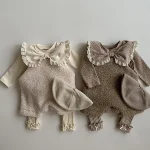 【66-90cm】 ボア サロペット - 画像 (7)