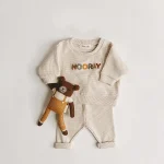 【59-120cm】HAPPYロゴワッフル セットアップ - 画像 (4)