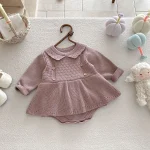 【66-100cm】 ワンピース  ゲーブル ロンパース - 画像 (16)