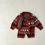 【66-100cm】 ひしがた編み セットアップ - 画像 (4)