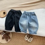 【73-110cm】 レトロ デニムパンツ
