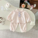 【73-110cm】ネクタイワッフル セットアップ - 画像 (6)