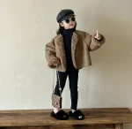 【90-140cm】 フェイクムート ジャケット - 画像 (4)