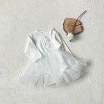 【66-90cm】 リボン チュール ワンピース - 画像 (16)