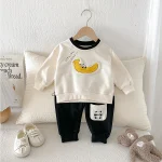 【73-110cm】 バナナor 犬柄 セットアップ - 画像 (9)