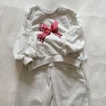 【80-150cm】レースリボン スウェットセットアップ - 画像 (11)