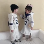 【80-150cm】 27ロゴ ボア付き セットアップ - 画像 (6)