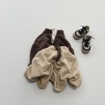 【80-130cm】 ボタン ハイネック フリース セーター - 画像 (8)