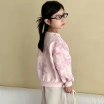 【80-150cm】 英字プリント トレーナー - 画像 (10)