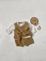 【66-90cm】ベスト ＋ ボトムス 2点セット - 画像 (8)