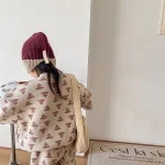 【80-130cm】 葉柄ボア セットアップ - 画像 (5)