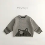 【80-130cm】 動物デザイン セーター - 画像 (4)