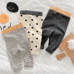 【73-110cm】 ボーダーorドット パンツ - 画像 (5)