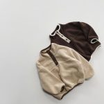【80-130cm】 ボタン ハイネック フリース セーター - 画像 (7)