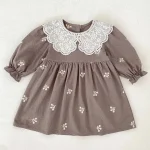 【66-130cm】 レース襟 ロンパース  OR ワンピース - 画像 (17)