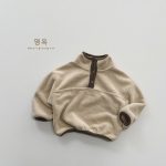 【80-130cm】ナチュラル あったか素材 トップス - 画像 (5)