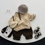 【80-130cm】ナチュラル あったか素材 トップス - 画像 (4)