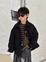 【100-160cm】 ボーダー柄 快適 トップス - 画像 (5)