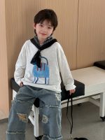 【110-160cm】 プリント 長袖 Ｔシャツ - 画像 (6)