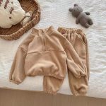 【73-120cm】 あったか トップス+パンツ セットアップ - 画像 (7)