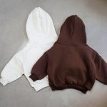 【73-120cm】 英字 パーカー＆パンツ セットアップ - 画像 (6)