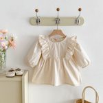 【66-110cm】 肩フリル ワンピース or ロンパース - 画像 (19)
