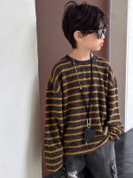 【100-160cm】 ボーダー柄 快適 トップス - 画像 (4)