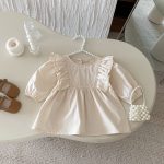 【66-110cm】 肩フリル ワンピース or ロンパース - 画像 (9)