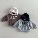 【73-120cm】 パーカー+パンツ セットアップ - 画像 (4)