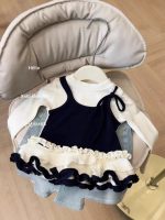 【73-120cm】 おしゃれ レイヤードデザイン トップス - 画像 (2)