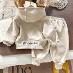 【73-120cm】 ジップパーカー+パンツ セットアップ - 画像 (7)