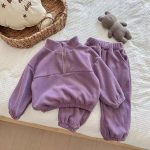 【73-120cm】 あったか トップス+パンツ セットアップ - 画像 (10)