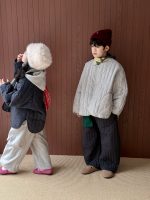 【90-150cm】ナチュラル 動きやすい 中綿ジャケット - 画像 (3)