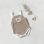【73-100cm】チェック柄帽子＋ トップス ＋ スカート セットアップ /帽子単品 - 画像 (7)