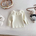 【66-100cm】ダブル フリル襟 ニット セーター - 画像 (13)