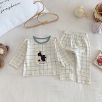 【73-100cm】カートゥーン ルームウェア セットアップ - 画像 (6)