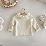 【66-90cm】 立体フラワー ロンパース or セーター - 画像 (6)