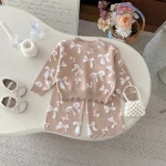 【73-110cm】 リボン セットアップ - 画像 (15)
