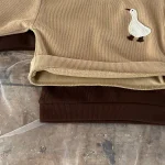 【73-120cm】動物ロゴワッフル セットアップ - 画像 (10)