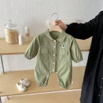 【66-100cm】目刺しゅう オールインワン - 画像 (3)