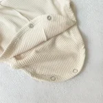 【66-90cm】 リボン フリル襟 ロンパース - 画像 (7)