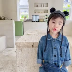 【80-130cm】 デニム オールイワン - 画像 (5)