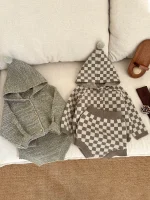 【73-110cm】 フーディ付き セットアップ - 画像 (9)