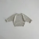 【73-100cm】ドットクシンプル セーター - 画像 (4)