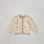 【66-100cm】 ケーブル編み カーディガ - 画像 (5)