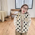 【80-130cm】 ドットボア ベスト - 画像 (3)