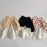 【73-120cm】いちごORノーカラー ワンピース - 画像 (6)