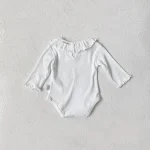 【66-90cm】 フリル襟 ロンパース - 画像 (15)