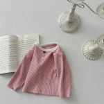 【66-100cm】 リブ シャツ - 画像 (5)